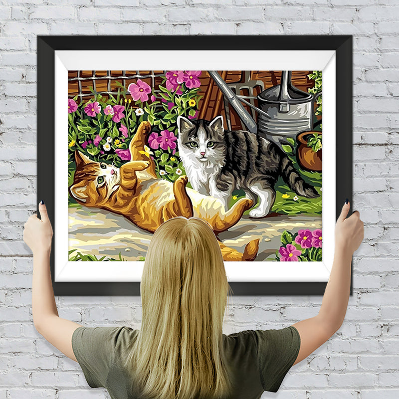 Katzen Diamond Painting