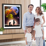 Kinder unter den Planeten Diamond Painting