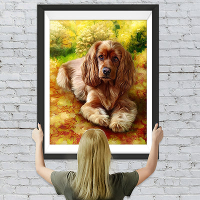 King Charles Spaniel Diamond Painting