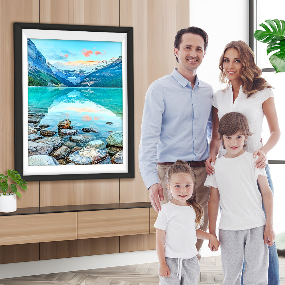 Klares Bergwasser Diamond Painting