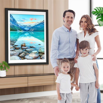 Klares Bergwasser Diamond Painting