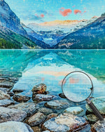 Klares Bergwasser Diamond Painting