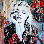 Klassisches Marilyn Monroe Foto Diamond Painting