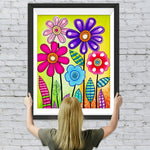 Kleine Cartoon-Chrysanthemen Diamond Painting