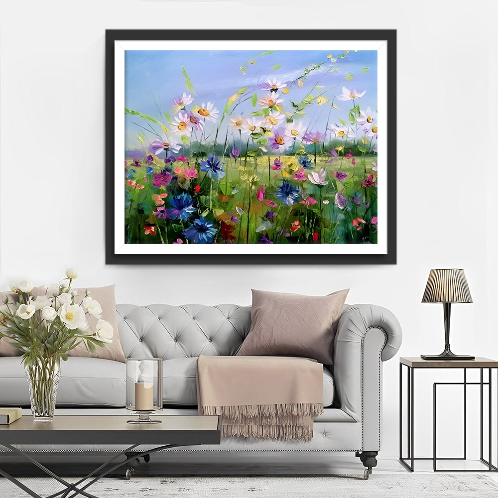 Kleine wilde Blumen Diamond Painting