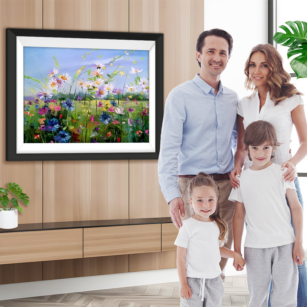 Kleine wilde Blumen Diamond Painting