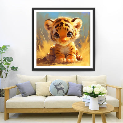 Kleiner Cartoon Tiger Diamond Painting