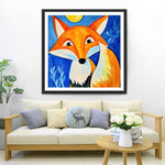 Kleiner Orangenfuchs Diamond Painting