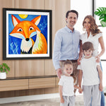 Kleiner Orangenfuchs Diamond Painting