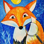 Kleiner Orangenfuchs Diamond Painting