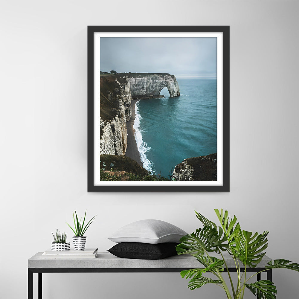 Klippe und Meer Diamond Painting