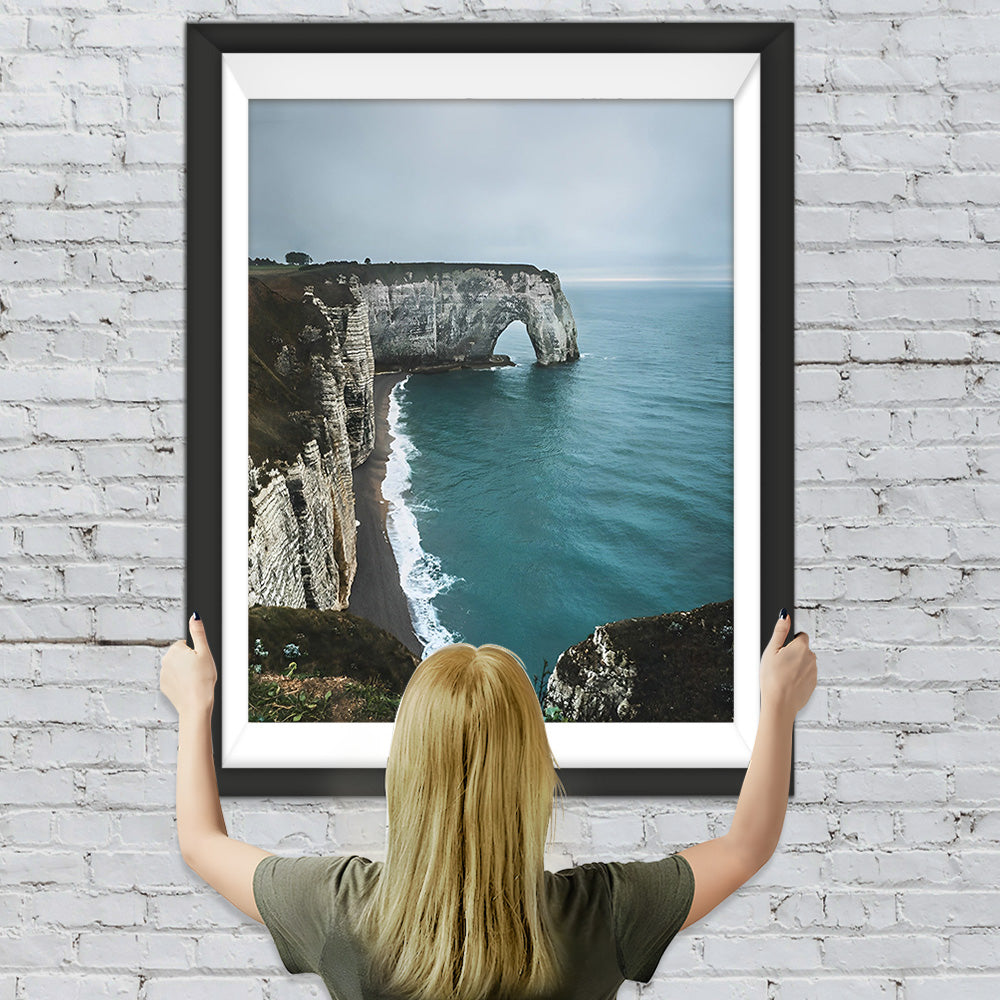 Klippe und Meer Diamond Painting