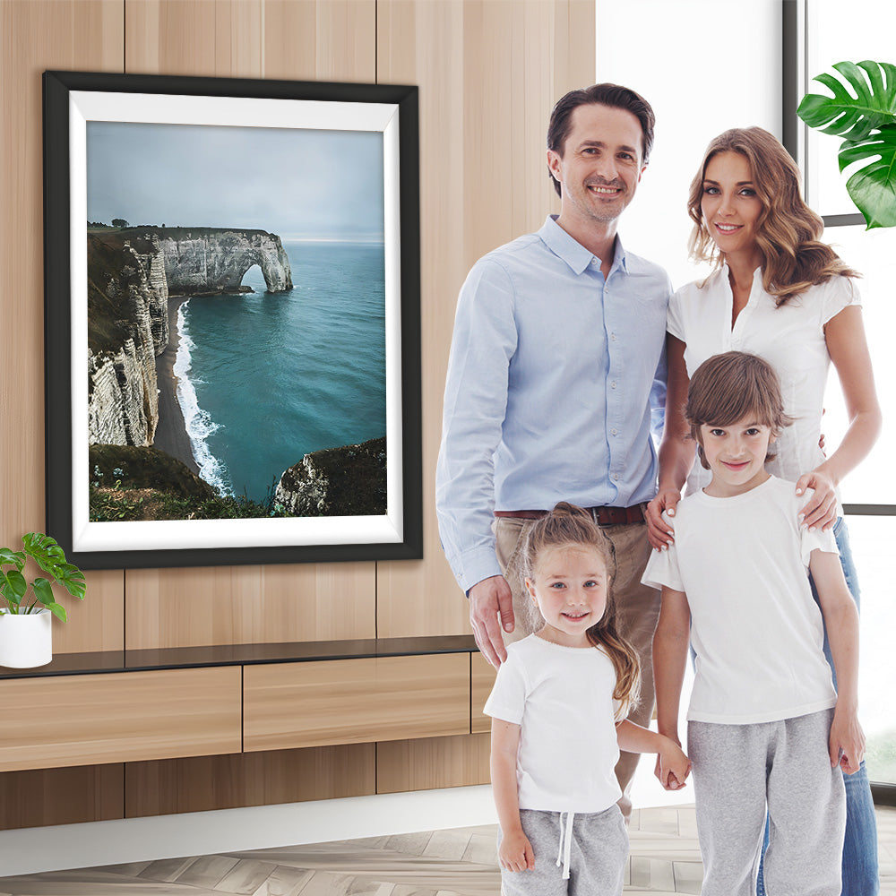 Klippe und Meer Diamond Painting