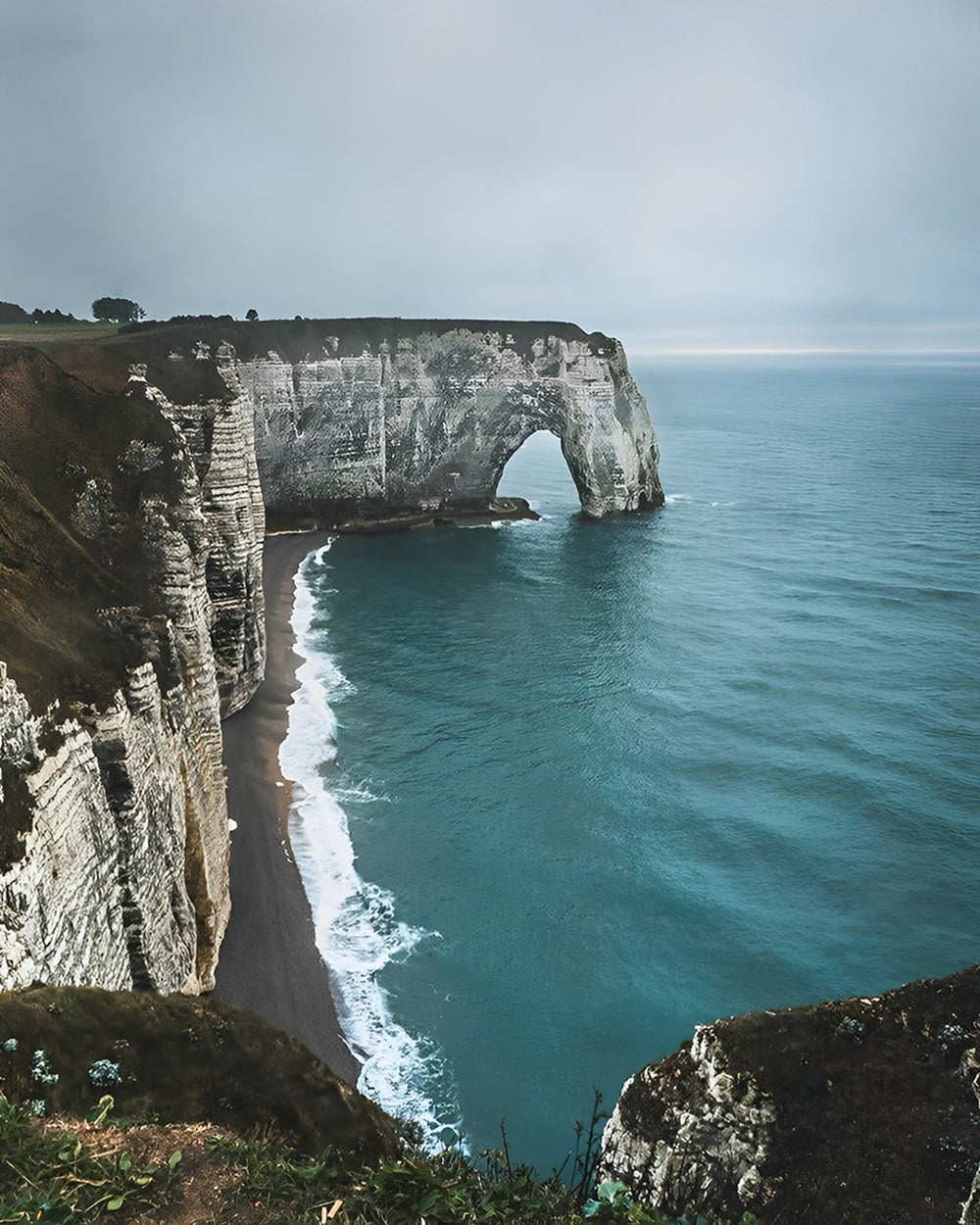 Klippe und Meer Diamond Painting