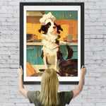 Koch Hund Diamond Painting