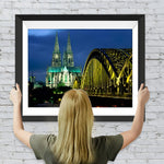 Kölner Dom und Brücke Diamond Painting