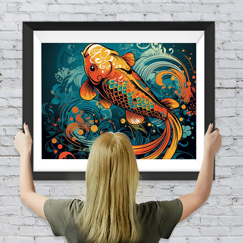 Koi Karpfen Diamond Painting