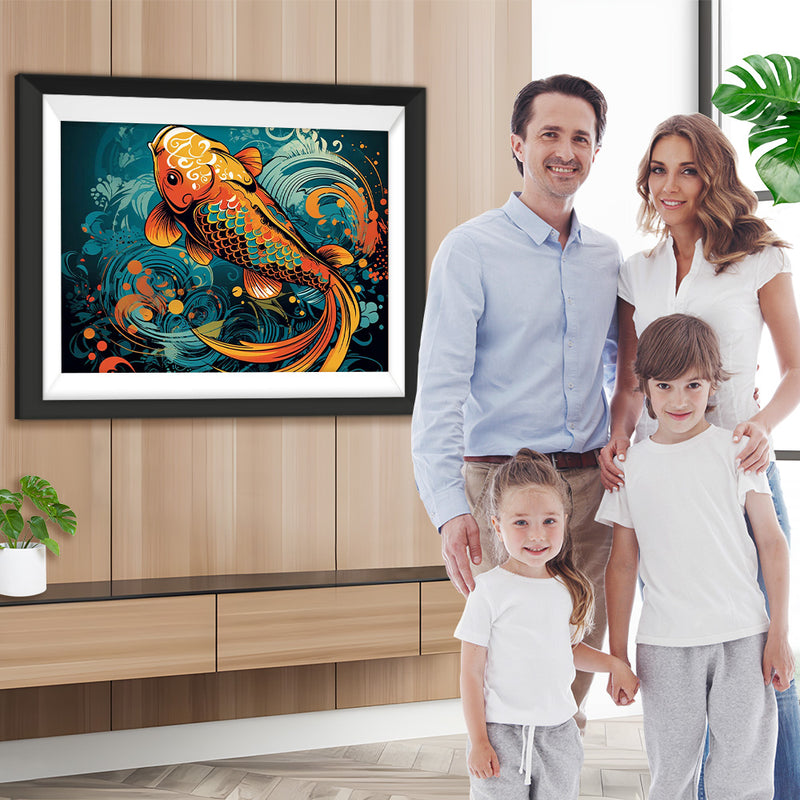 Koi Karpfen Diamond Painting