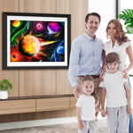 Kosmische Planeten Diamond Painting