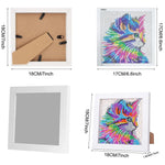 Kristall Punkt Diamond Painting Größe