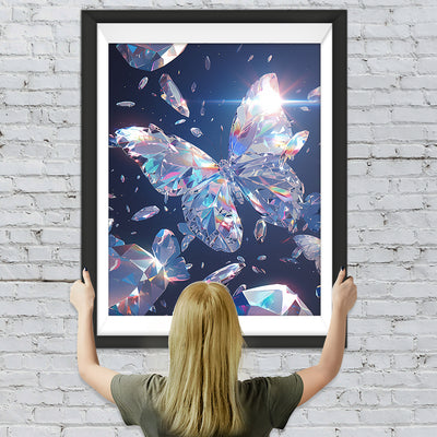 Kristall Schmetterlinge Diamond Painting