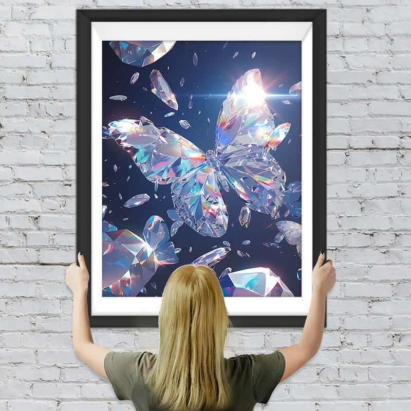 Kristall Schmetterlinge Diamond Painting
