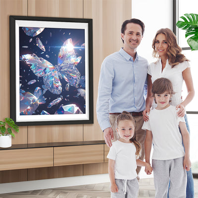 Kristall Schmetterlinge Diamond Painting