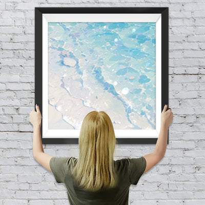 Kristallklare Gewässer Diamond Painting