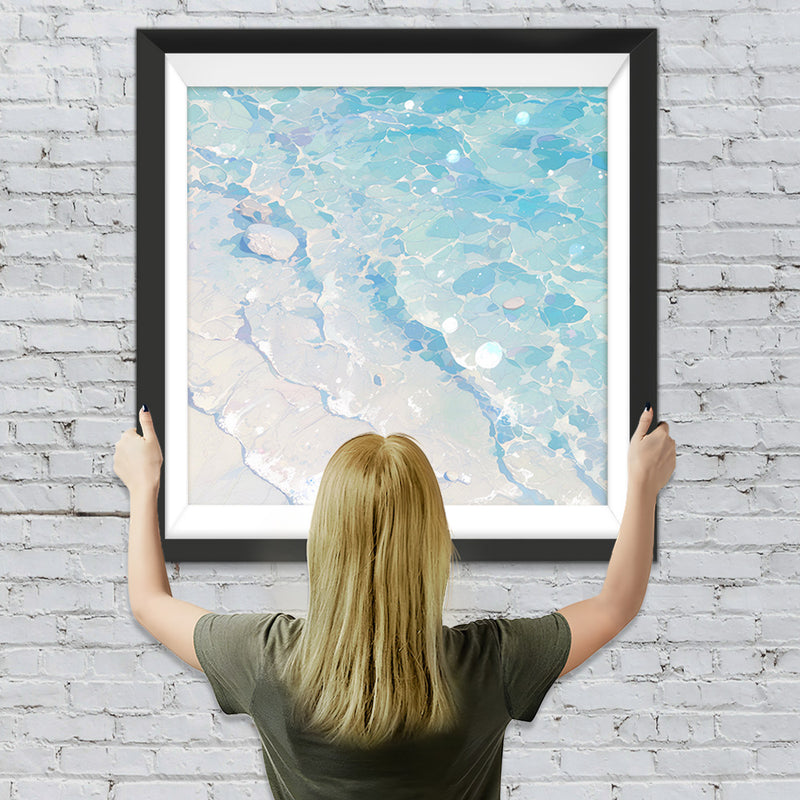 Kristallklare Gewässer Diamond Painting