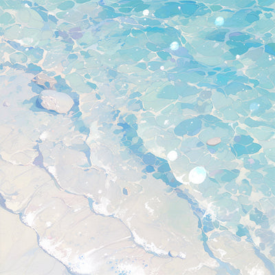 Kristallklare Gewässer Diamond Painting