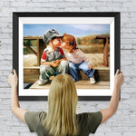 Küssende Jungen und Mädchen Diamond Painting