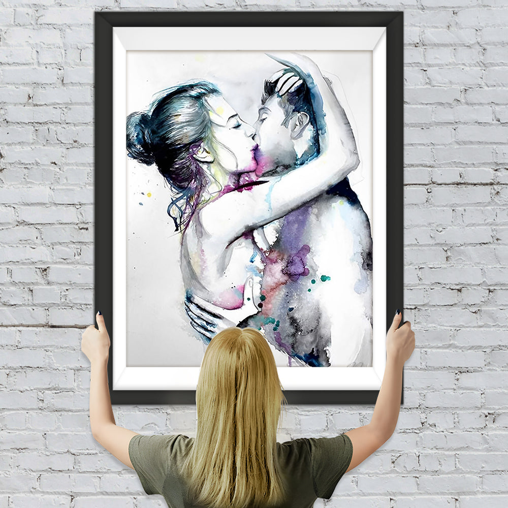 Küssendes Paar Diamond Painting