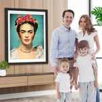 Lächelnde Frida Kahlo Diamond Painting
