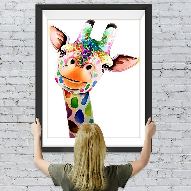 Lächelnde Giraffe Diamond Painting