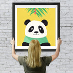 Lächelnder Cartoon-Panda Diamond Painting