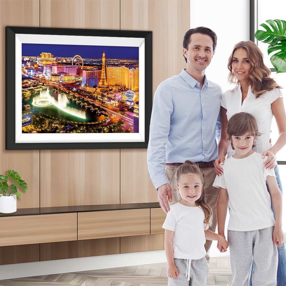 Las Vegas bei Nacht Diamond Painting