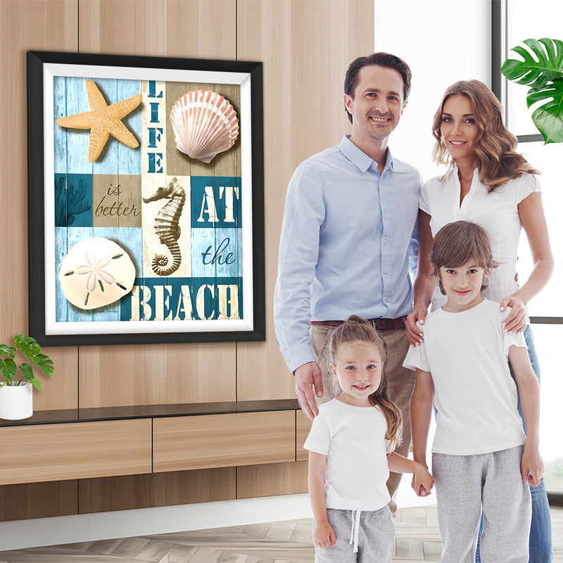 Leben am Strand Diamond Painting
