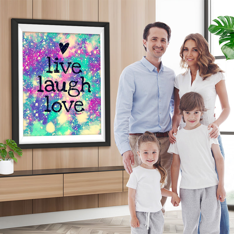 Leben Lachen Liebe Diamond Painting