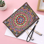 Lebendiges Mandala Diamond Painting Handgelenktasche