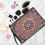 Lebendiges Mandala Diamond Painting Handgelenktasche