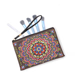 Lebendiges Mandala Diamond Painting Handgelenktasche