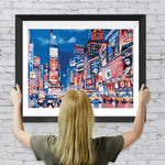 Lebhafte moderne Stadt Diamond Painting