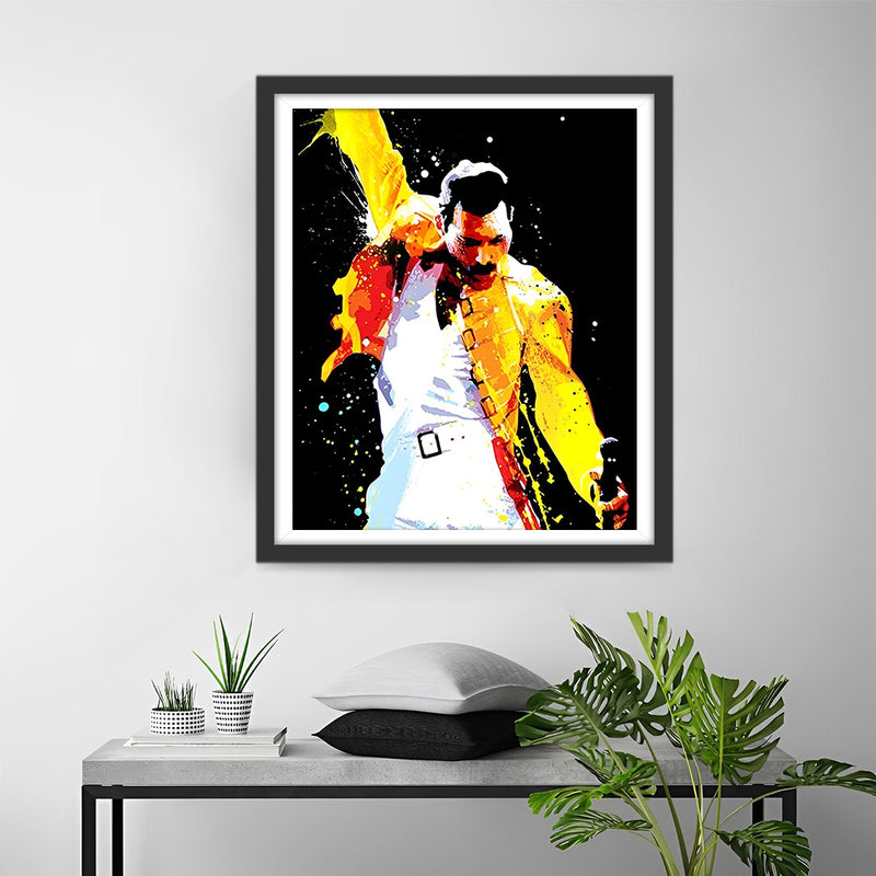 Legendäre Königin - Freddie Diamond Painting