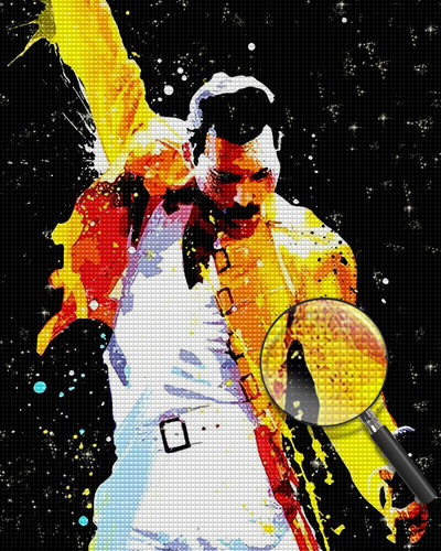 Legendäre Königin - Freddie Diamond Painting