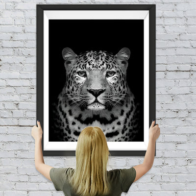 Leopard im Dunkeln Diamond Painting