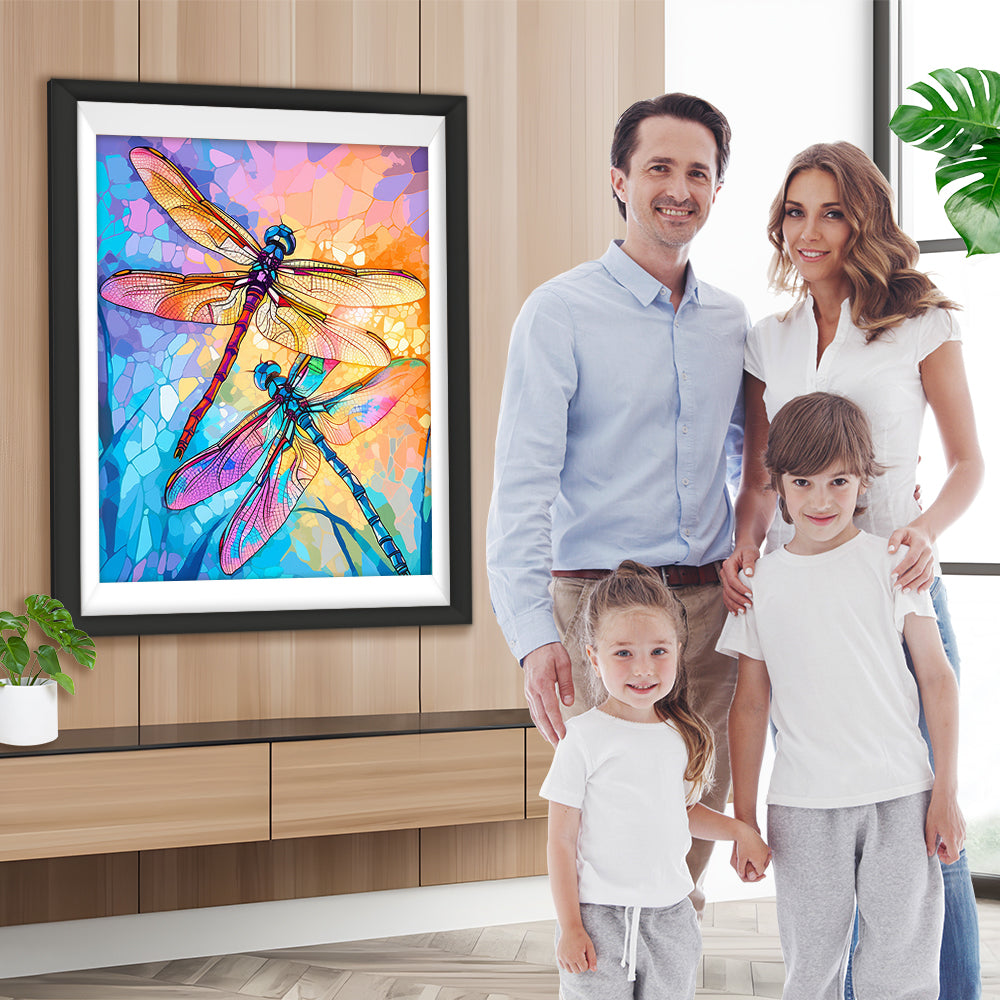 Libellen Diamond Painting