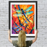 Libellen Diamond Painting