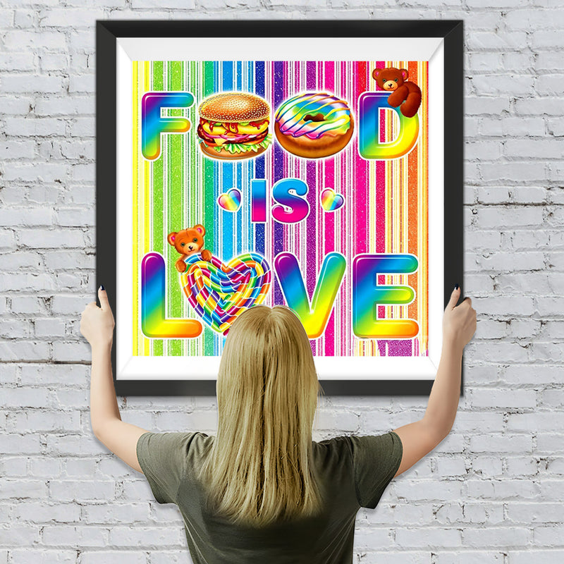 Liebe Essen Diamond Painting