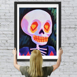 Liebe Gehirn Schädel Diamond Painting