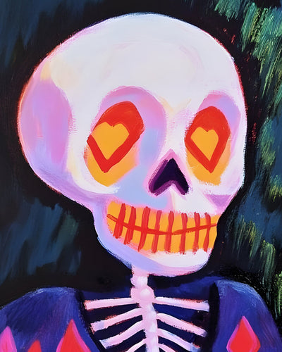 Liebe Gehirn Schädel Diamond Painting